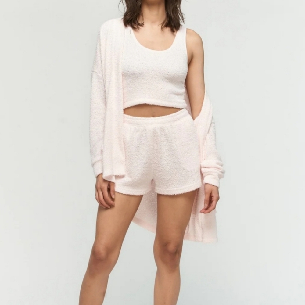 KUWALLA TEE I NWT XS Teddy Robe I light pink